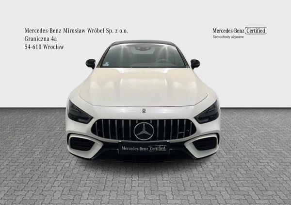 Mercedes-Benz AMG GT cena 459900 przebieg: 56100, rok produkcji 2019 z Wrocław małe 497